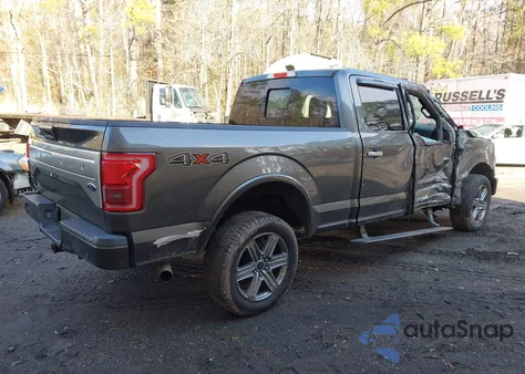 2015 Ford F-150 Platinum from USA, damaged, VIN 1FTFW1EG0FFB79330